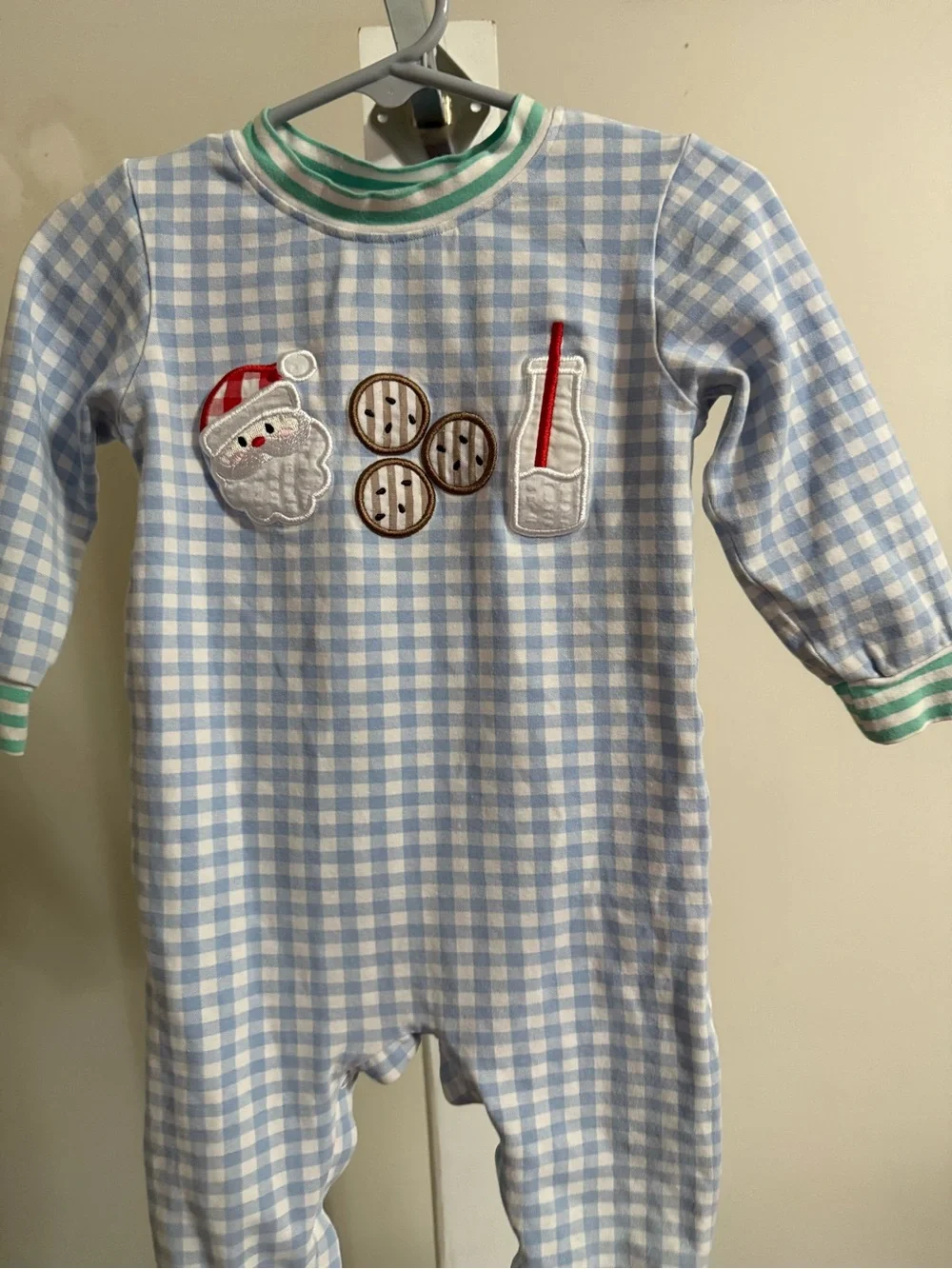 Seven Lantern Lane Cookies for Santa Romper